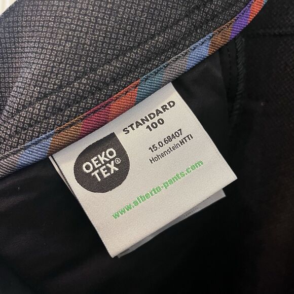 Alberto Stone Ceramica Peacock Modern Fit 5-Pocket Pants Lot of 2 Men's 38 x 29 - Picture 7 of 16